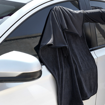 Prosop de curățare pentru mașină – dublu față, gros, din microfibră ultra fină, absorbant, personalizabil cu logo imprimat, cusut, multifuncțional (96/144/324 g)