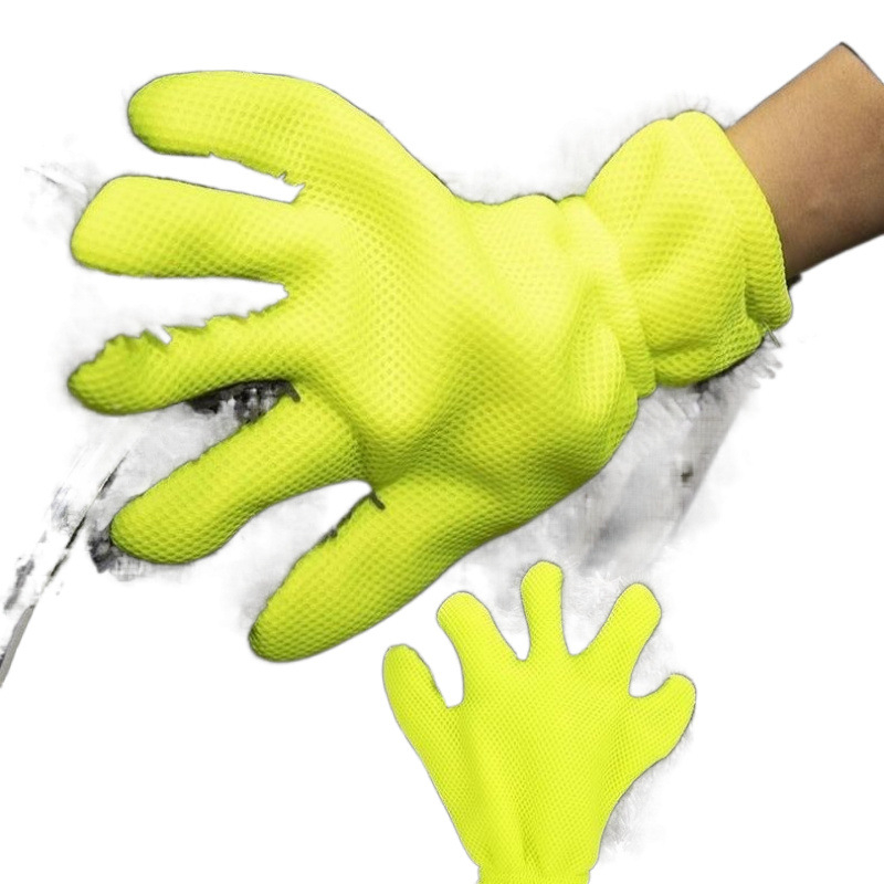 Mănuși pentru curățarea mașinii, material: adeziv moale, nepersonalizabile