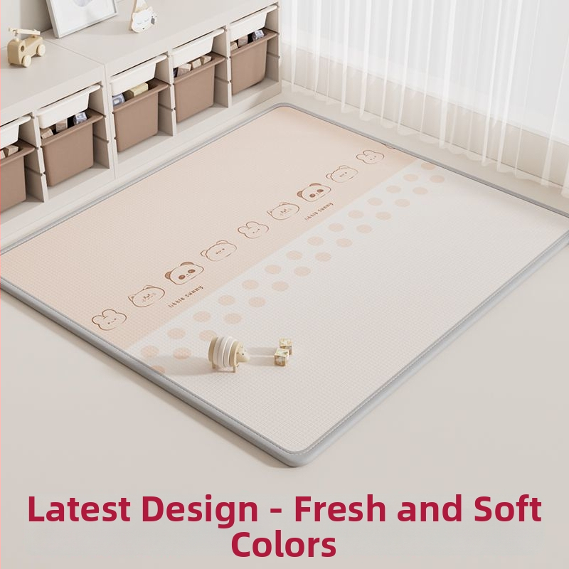 Bērnu biezs rāpošanas paklājiņš ar XPE putām, pretnolaišana, mājas lietošanai