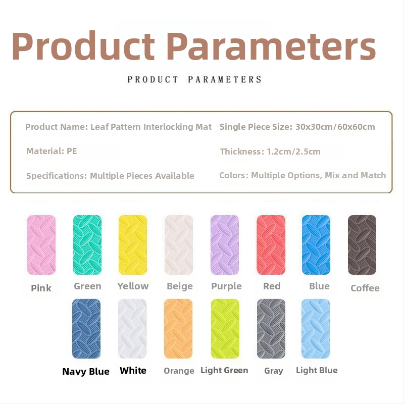 Dječji podmetač od pjenastog materijala s mjehurićima, debela puzzle podloga za puzanje, vodootporna i reziva