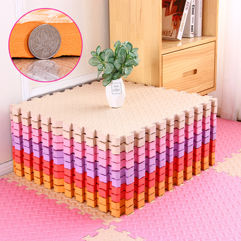 Detská puzzle podlahová matrica z EVA peny, štvorcový tvar, hrúbka 2,5 cm, čistenie vodou, do obývačky