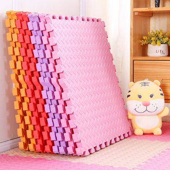 Detská puzzle podlahová matrica z EVA peny, štvorcový tvar, hrúbka 2,5 cm, čistenie vodou, do obývačky