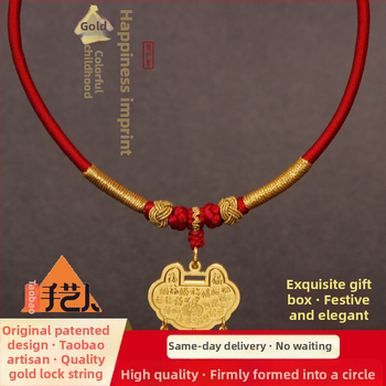 Detské náhrdelníky z nite, ručne pletený, etnický štýl, golierový reťaz, predĺženie 11 cm a viac