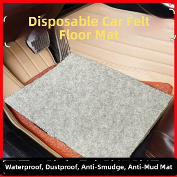 Ühekordsed lina auto põrandamatid, universaalsed, veekindlad ja veeimavad