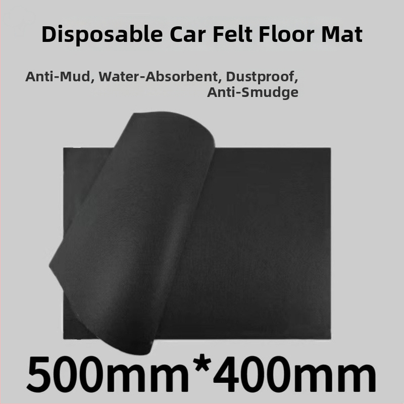 Ühekordsed lina auto põrandamatid, universaalsed, veekindlad ja veeimavad