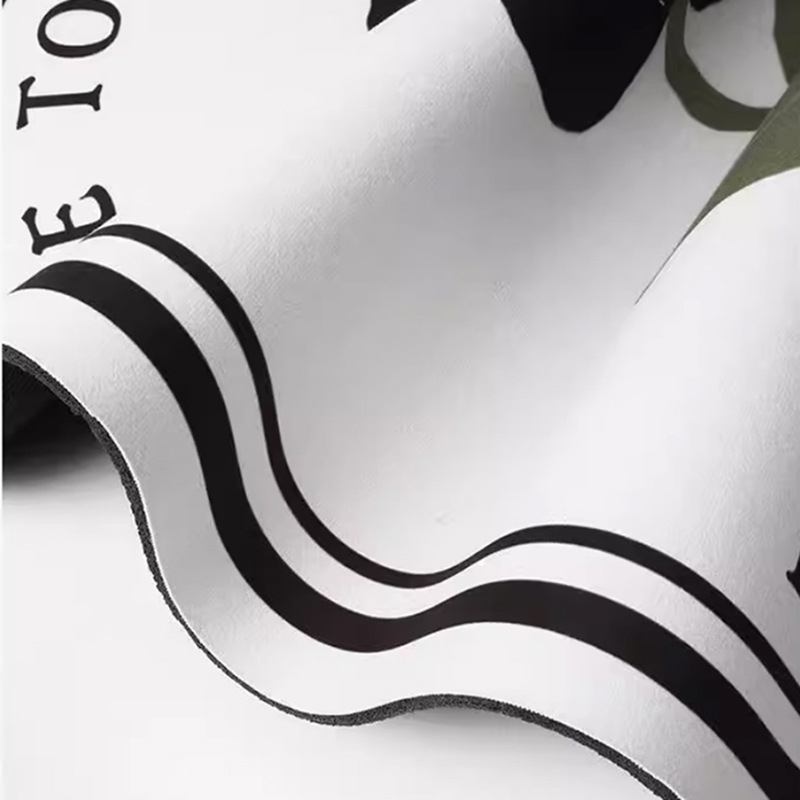 Килим за баня от диатомова глина, овална форма, модел растения и цветя, печат и тъкане, миещ се, антихлъзгащ, бързосъхнещ, за баня и вход