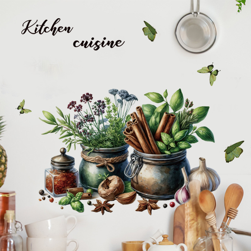 Autocolant de perete din PVC cu motiv de desene animate, rezistent la apă și la grăsimi, pentru living, dormitor și birou, stil modern minimalist