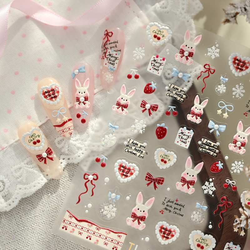 Tensor Наклейки за маникюр - Ultra-тънки и без следи; модели: Звездно небе, Пеперуда, Четириръбеста звезда; Произход: Шандонг