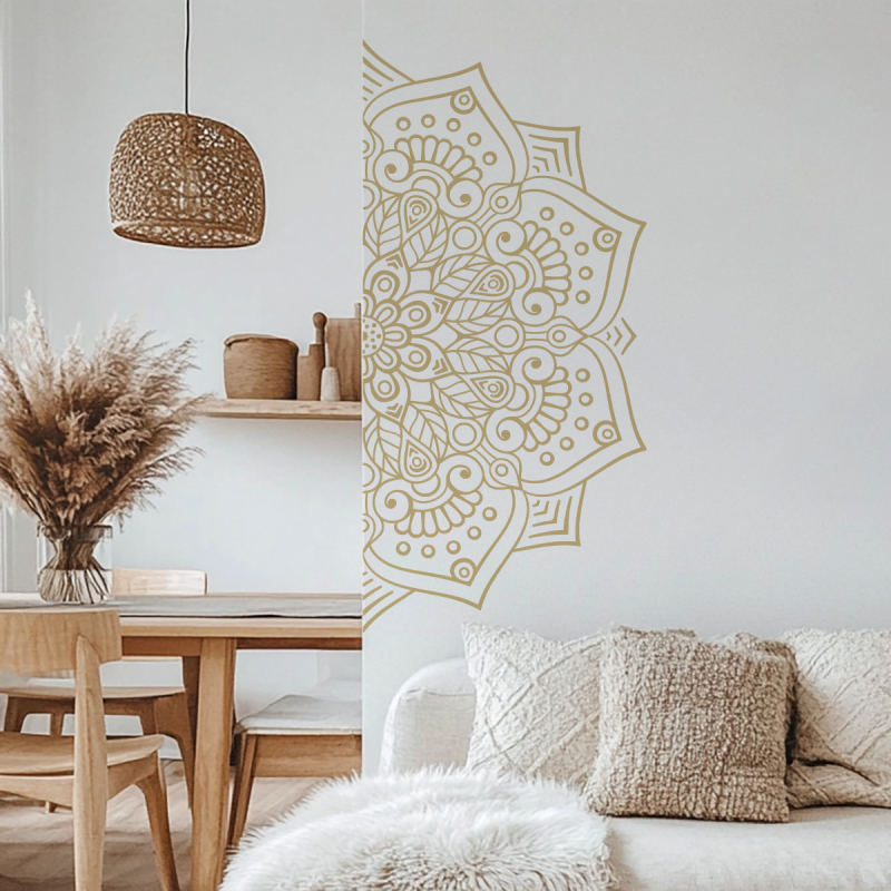 PVC falmatrica, vízálló, öntapadós, 1 db, nappali és hálószoba számára, modern minimalista stílus
