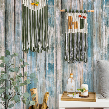 PVC öntapadós fal tapéta, vízálló és nedvességálló, fa mintával, ideális ruhásszekrényhez és nappaliba