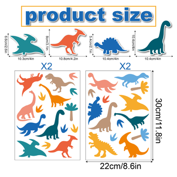 Autocolant de perete pentru camera copiilor – autoadeziv, PVC, modele cu animale drăguțe, 1 bucată, decor decorativ pentru perete