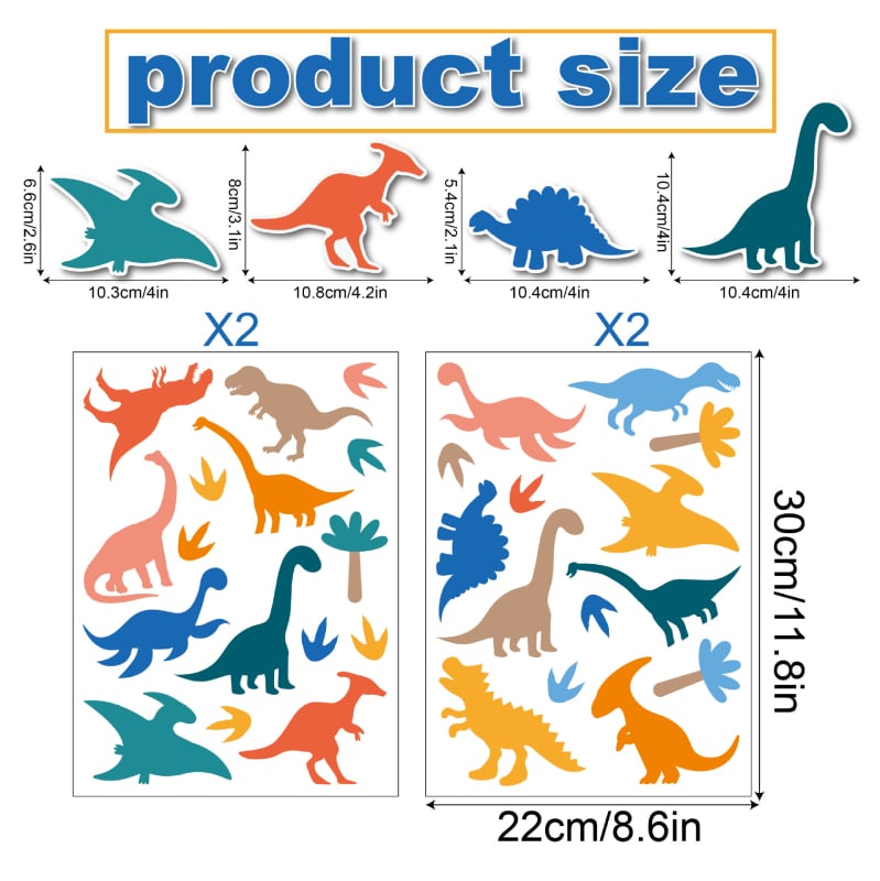 Autocolant de perete pentru camera copiilor – autoadeziv, PVC, modele cu animale drăguțe, 1 bucată, decor decorativ pentru perete