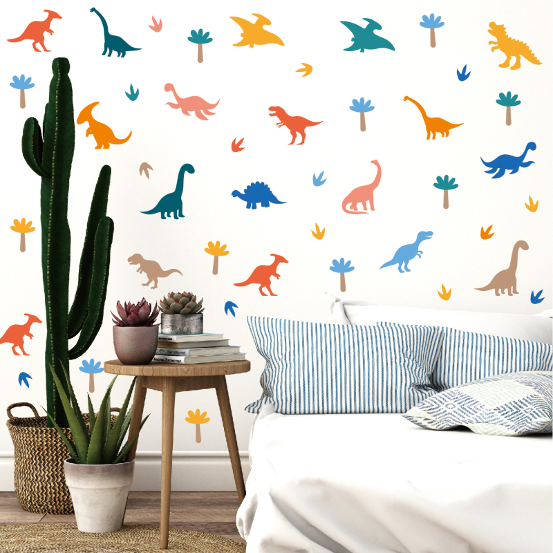 Autocolant de perete pentru camera copiilor – autoadeziv, PVC, modele cu animale drăguțe, 1 bucată, decor decorativ pentru perete