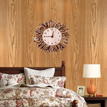 Isekleebuvad PVC-tapeedid puitmustriga seintele ja kappidele — Royal Decoration, kood W012-3, tulekindlad, antibakteriaalsed, hallitusvastased