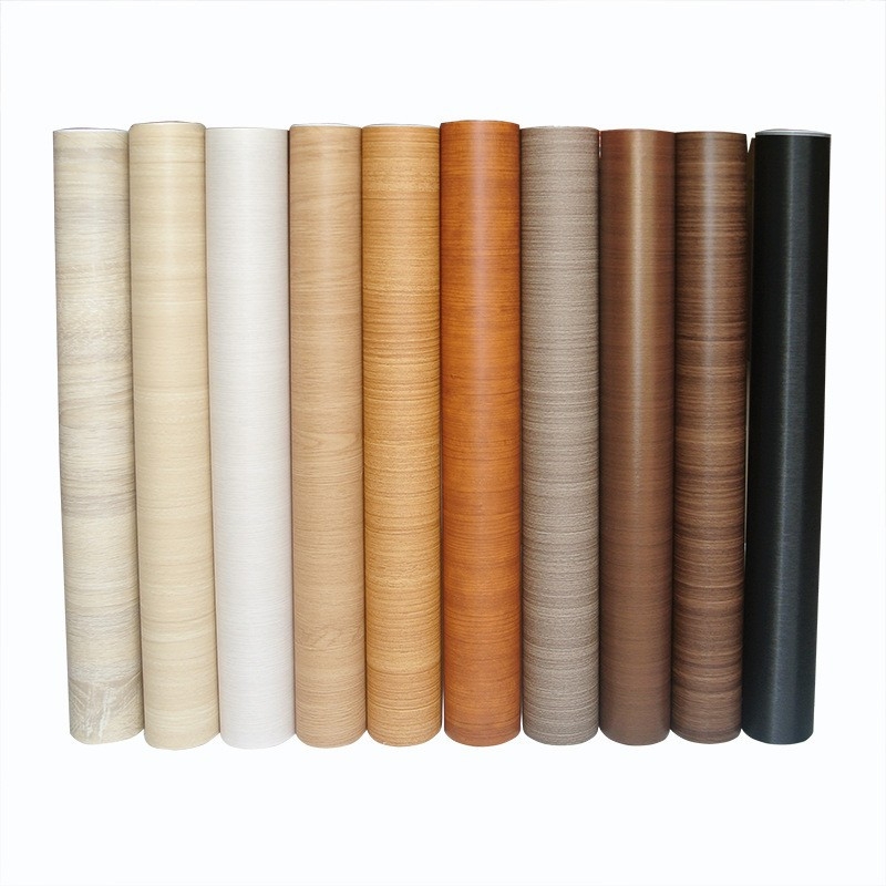 Samoljepljiva PVC tapeta s drvenim uzorkom za obnovu namještaja (PVC; samoljepljiva; novi kineski stil; poseban efekt)