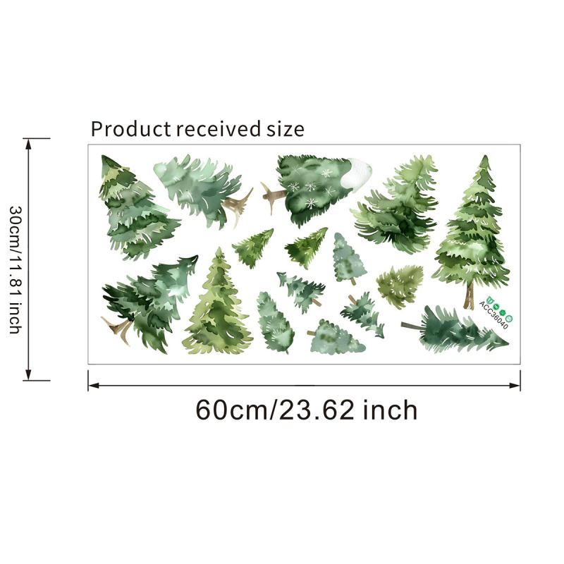 Sticker pentru perete, acrilic, Fan Fu, rezistent la apă, model 23559002645, pentru living și dormitor