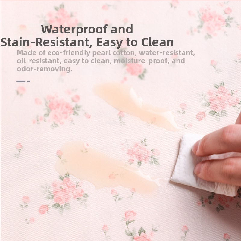 Atvilktnes laineris EVA, ziedu raksts, kvadrāta forma, Rice Wood, 2024 izlaidums