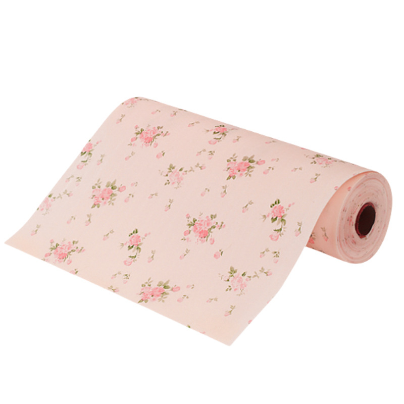 Rice Wood EVA podloga za ladice, vodootporna i otporna na vlagu, uzorak cvijeća, kvadratnog oblika, izdanje 2024, moderni minimalistički stil