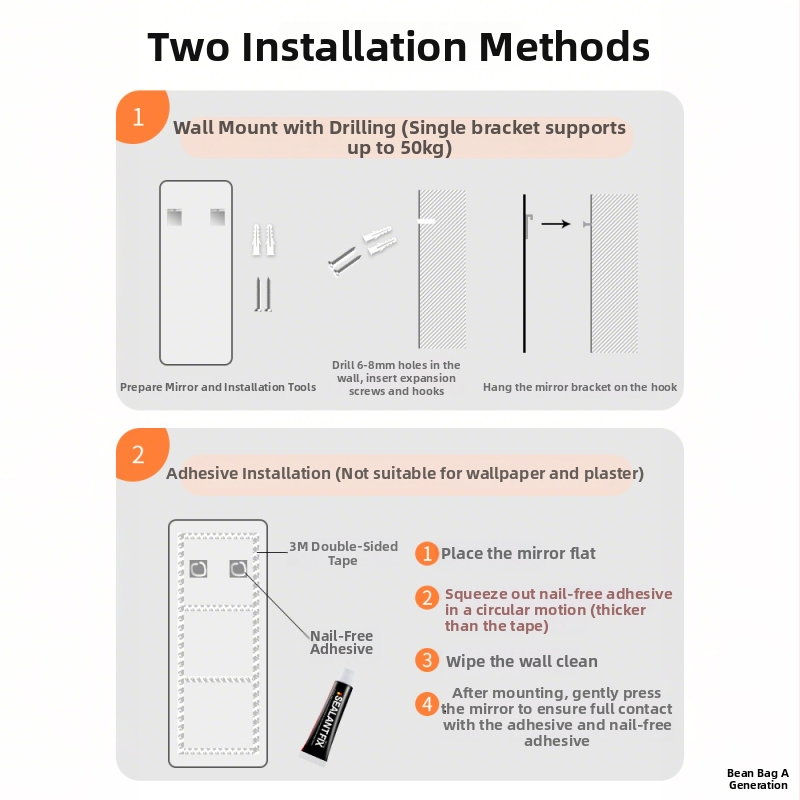 Senfu be-rėmų pilno ūgio veidrodis, šiuolaikinio stiliaus, pagamintas pagal brėžinius