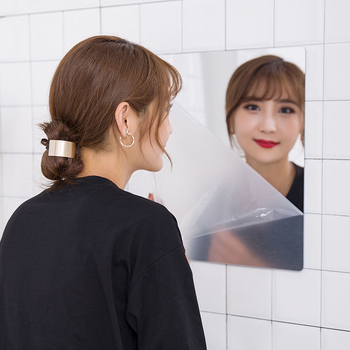 Plastmasas pilnizmēra spogulis, pašlīmējošs sienas spogulis, grīdas stāvošs garderobes spogulis apģērbu uzvilkšanai