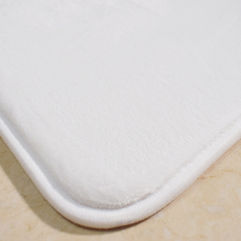 Комплект подложки за тоалетна (3 части) SM нетъкан текстил, правоъгълна форма, едноцветен, баня, персонализация налична