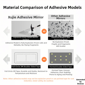 Καθρέφτης πλήρους μήκους τοίχου, αυτοκόλλητος, χωρίς πλαίσιο, μοντέρνου στυλ, ανθεκτικός στη θραύση για οικιακή χρήση