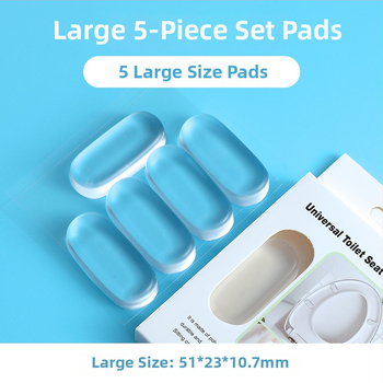 Toilet sēdekļa piederums – PU pašlīmējošā spilventiņš, universālā sērija, mūsdienīgs stils, vannas istaba