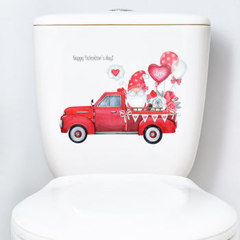 Vannas istabas sienu uzlīmes uz flīzēm - mīļas karikatūras, pašlīmējošas, ūdensizturīgas, PVC (PVC; pašlīmējošas; ūdensizturīgas; uz flīzēm)