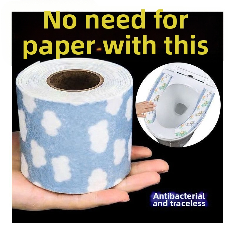 Jastučić za sjedište WC-a, antibakterijski, elektrostatično prianjanje, uzorak životinja, univerzalno za sve sezone