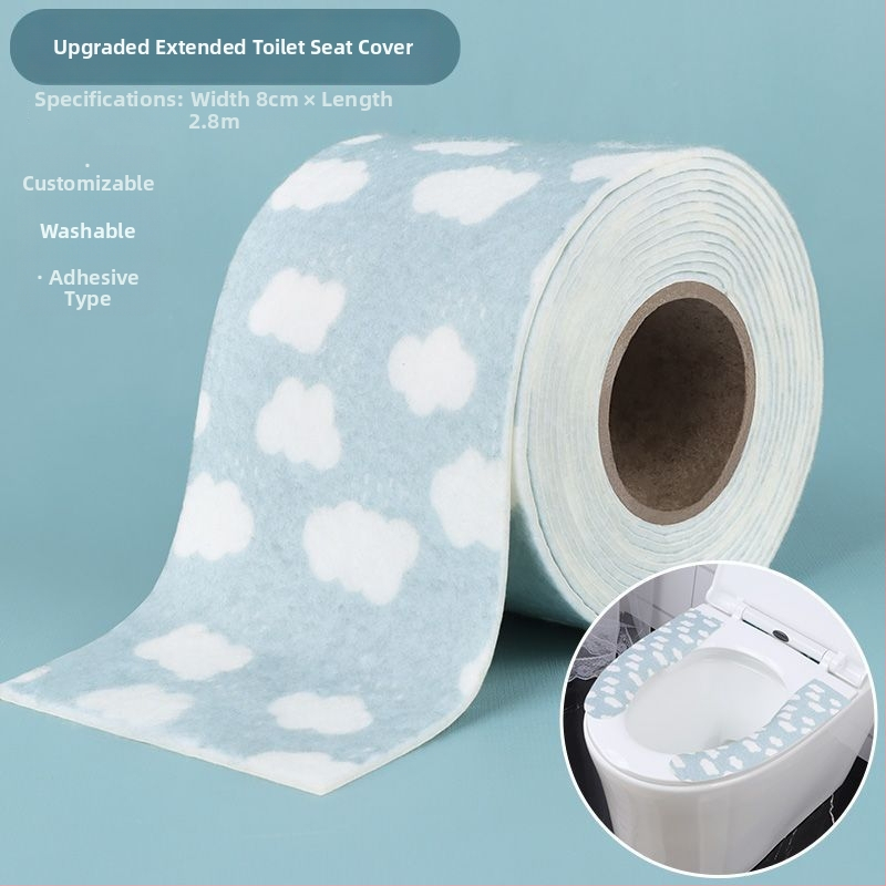 Jastučić za sjedište WC-a, antibakterijski, elektrostatično prianjanje, uzorak životinja, univerzalno za sve sezone