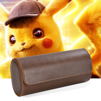 Set cutie pentru ceasuri din piele (3 buc.) – impermeabil, piele PU, închidere cu buton, cusătură