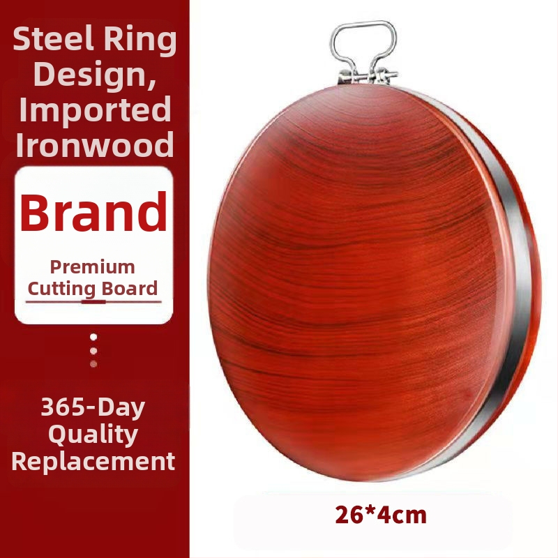 Medinė pjaustymo lenta, storesnė, antibakterinė (Medžiaga: Mediena)