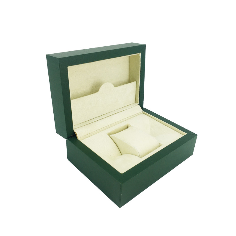 Cutie din piele pentru ceas – cutie cadou de lux cu model în valuri, stoc gata, personalizată