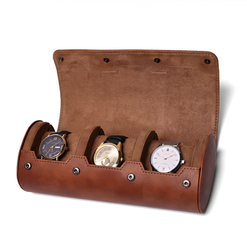 Cutie de depozitare pentru ceasuri - căptușită cu fleece, inserție portabilă pentru călătorii, ambalare în cutie