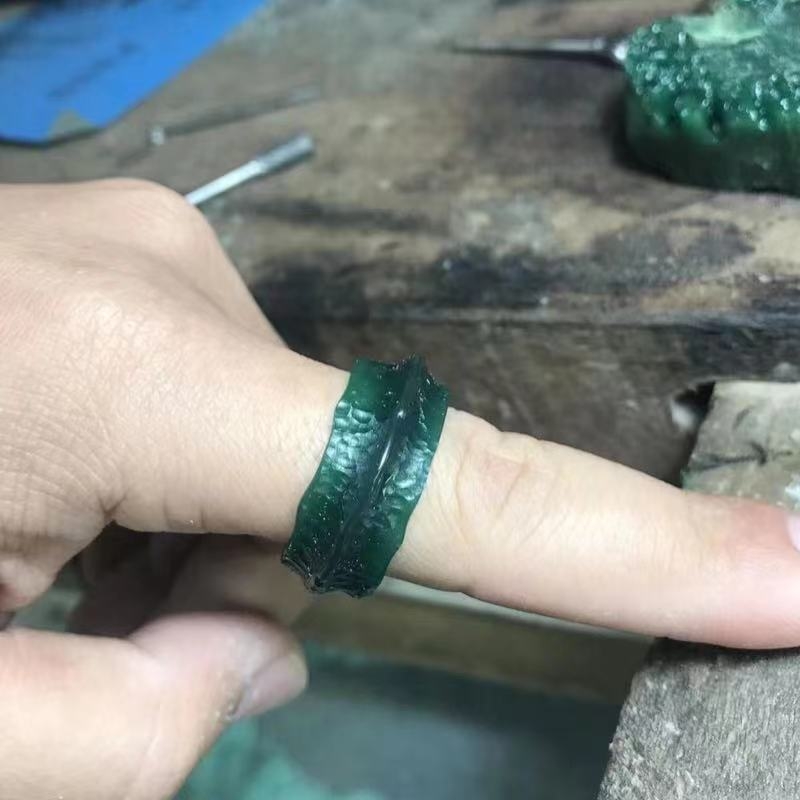 Dizajnerski prsten od srebra 925, ručna izrada, geometrijski dizajn, unisex