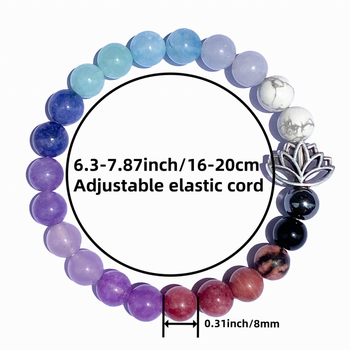 Brățară – din cristal artificial, făcută manual – brand Xiaodu – unisex, stil lux ușor – primăvara 2024