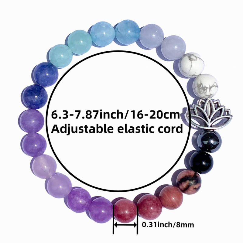 Brățară – din cristal artificial, făcută manual – brand Xiaodu – unisex, stil lux ușor – primăvara 2024