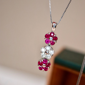 Colier din argint S925 cu pandantiv sidef, lanț O, 41–50 cm, 2,99 g