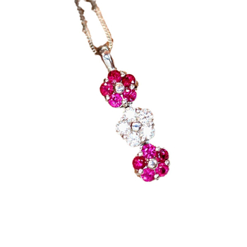 Colier din argint S925 cu pandantiv sidef, lanț O, 41–50 cm, 2,99 g