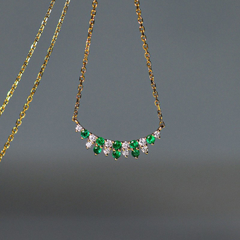 Ogrlica od srebra 925 s O-lančićem, višeslojna, elegantan stil