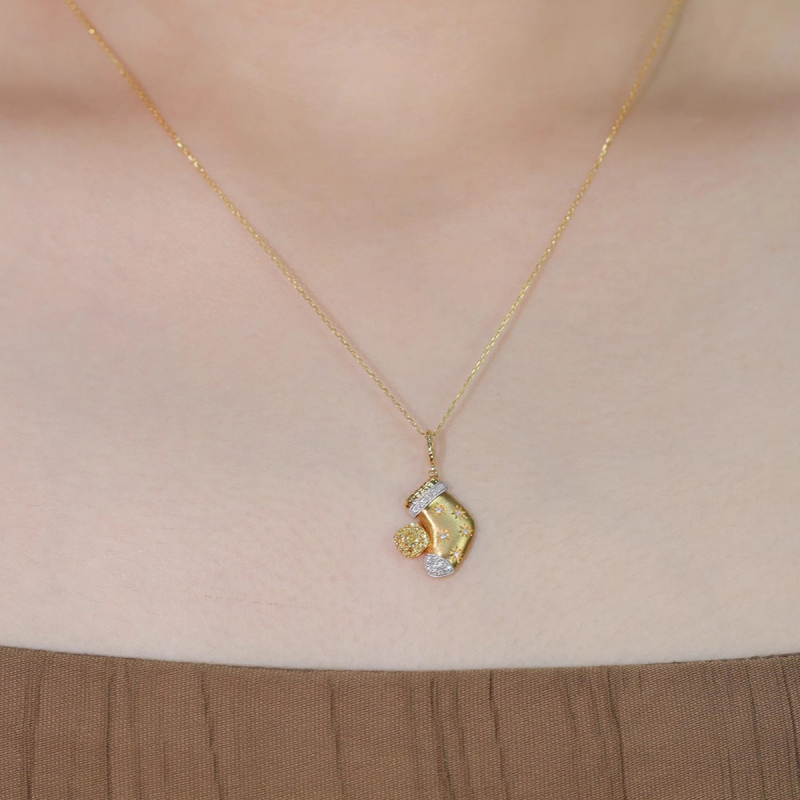 Ogrlica od srebra 925 Red Elk, privjesak od majčine biserne školjke, geometrijski oblik, lanac tipa O, lagani luksuz