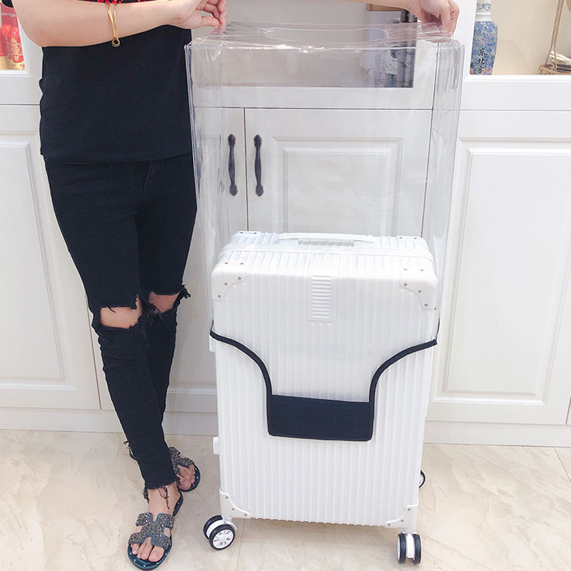 Калъф за куфар, уличен стил, PVC, водоустойчив, ултралек