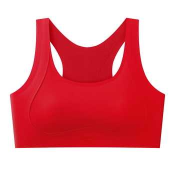 Tinédzser nylon melltartó, sportos-vest stílus, teljes kosár formázott habos töltettel, rögzített vállpántok, hátsó támasz