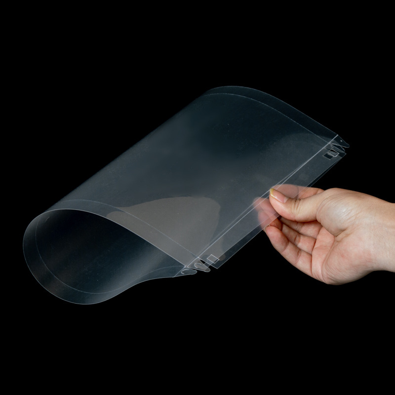 Prozirno PVC poklopac za brojčanik sata, mreža 10 i 8, prašno otporno, minimalistička ambalaža za nakit