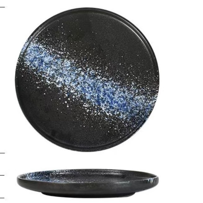 Πιάτο πορσελάνης – ιαπωνικού στυλ, στρογγυλό, κατάλληλο για φούρνο μικροκυμάτων, ποικιλία σχεδίων