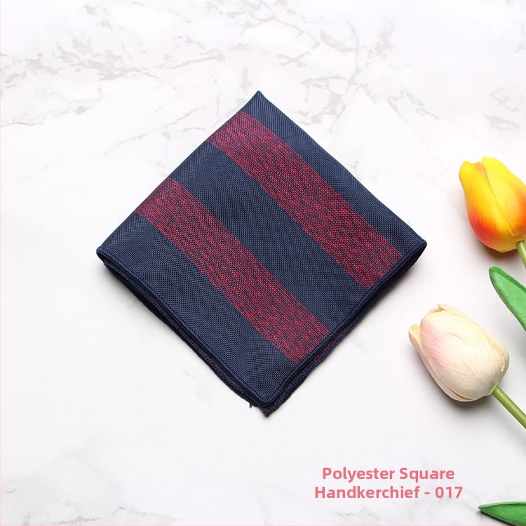 Vyrų kišeninė servetėlė – madingas stilius, poliesteris, džakardo audinys, raštas: taškeliai, dryželiai, lapai