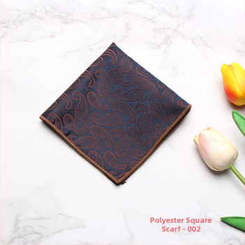 Мъжка джобна кърпичка за смокинг – полиестерни нишки, модерен стил, жакардова обработка, шарка: точки, ивици, листа