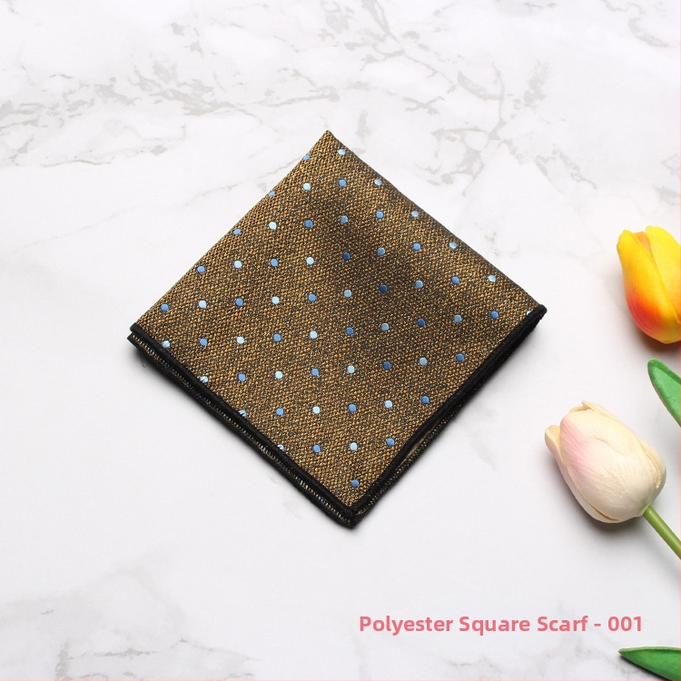 Мъжка джобна кърпичка за смокинг – полиестерни нишки, модерен стил, жакардова обработка, шарка: точки, ивици, листа