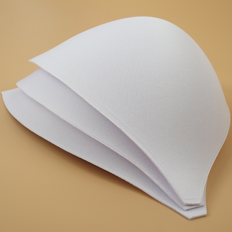 Szivacsos puha melltámasz, háromszög alakú betét a jóga fehérneműhöz, légáteresztő, vékony