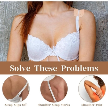 Podloška za naramenice grudnjaka – par, debele, od netkane tkanine